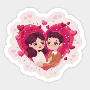 lover heart | valentine gift Sticker